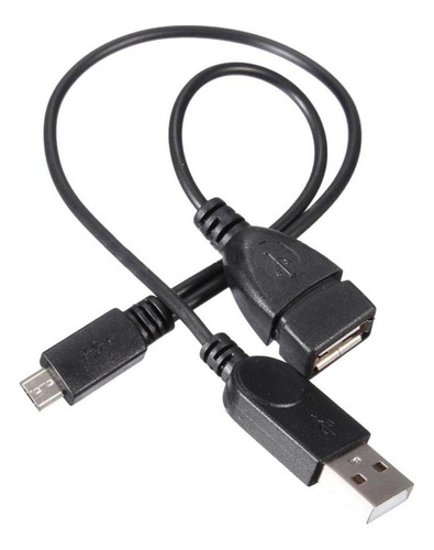 Cable Usb 2.0 De A Otg Host Power Micro Usb Y Divisor A Usb