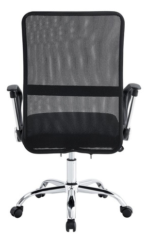 Asiento De Oficina Negro Malla Rio