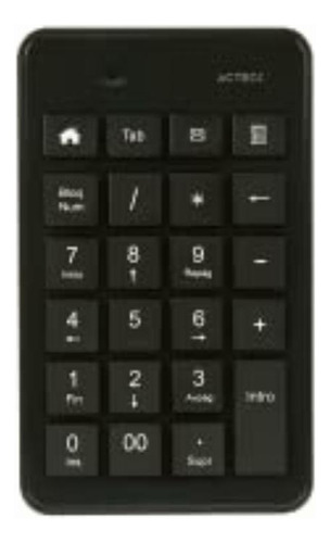 Acteck Teclado Numerico Multiplataforma Inspire Pad Tn450 /