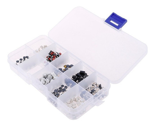 Kit Pulsadores Smd 250 Unidades Power Boton