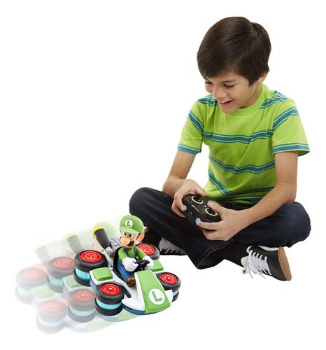 Coche A Control Remoto Super Mario Nintendo Mario Kart 8 Lui