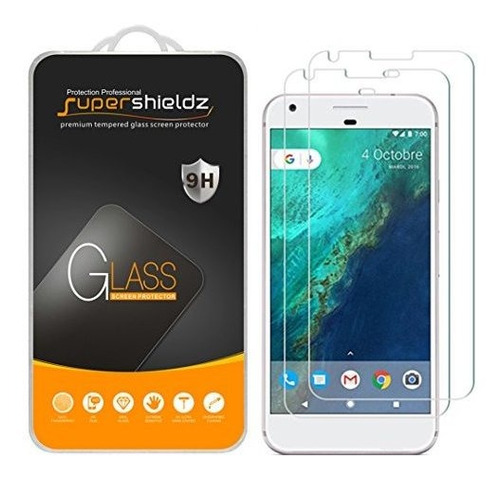 Supershieldz (2 Pack) Para Google (pixel Xl) De La Pantalla 