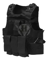 Comprar Chaleco Tactico Molle Ciras Airsoft Negro Reforzado Rbn M4