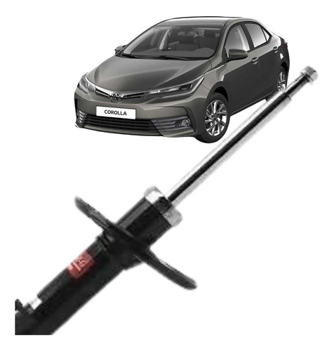Amortecedor Dianteiro Esquerdo Kayaba Corolla 2015 A 2019
