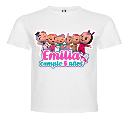 Polera Bebes Llorones Cumpleaños Personalizada Regalonavidad