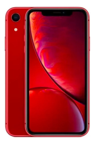 Apple iPhone XR 64 Gb Rojo Con Caja Original Accesorios Grado A (Reacondicionado)