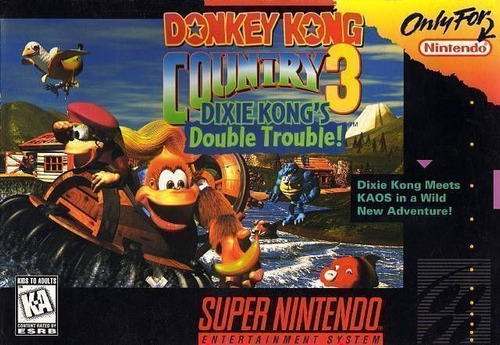 Donkey Kong Country 3 Super Nintendo Snes Palermo Znorte