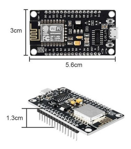 Imagen 3 de 7 de Nodemcu Wifi Esp8266 V3 Arduino