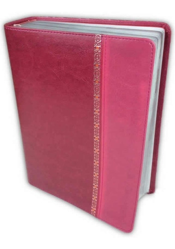 Biblia De Estudio Holman Rvr 1960, Tapa Piel Rosa