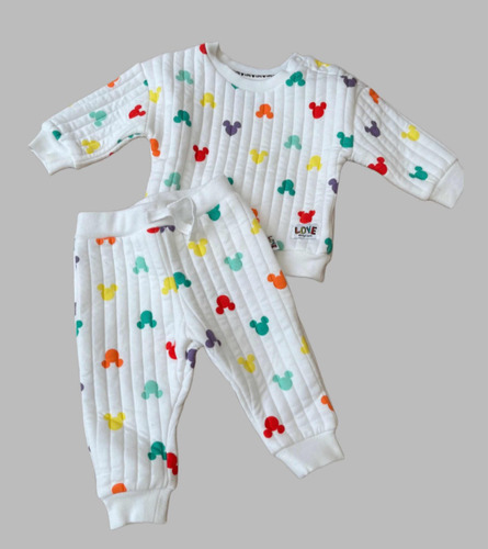 Conjunto Bebé Buzo Y Pantalón Mickey- Primark - 3-6m