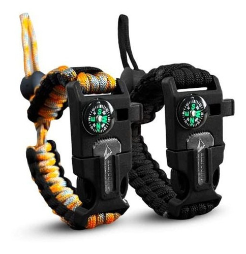 Starcamp Paracord Pulsera De Supervivencia De La P12su