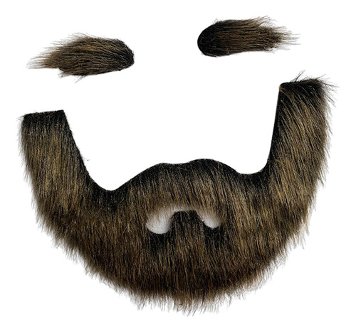 Set De Cejas Y Barba Falsas, Accesorios De Disfraces Para