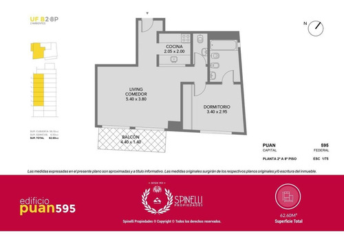 Imagen 10 de 30 de ¡viví Puán 595! 2 Amb A Estrenar 63m2 Con Balcón Baño Y Toilette En La Mejor Zona De Caballito