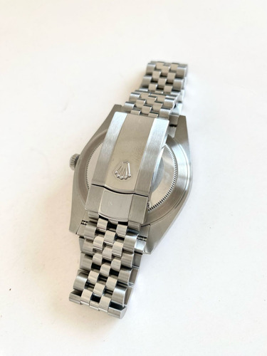 Reloj Rolex Datejust Verde Mint Jubile Ref 126300 Full Set Gris Gris Verde Mint (Usado)