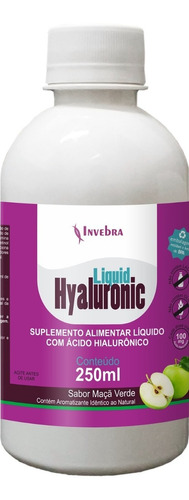 Liquid Hyaluronic Maça Verde 250ml - Supl. Ácido Hialurônico