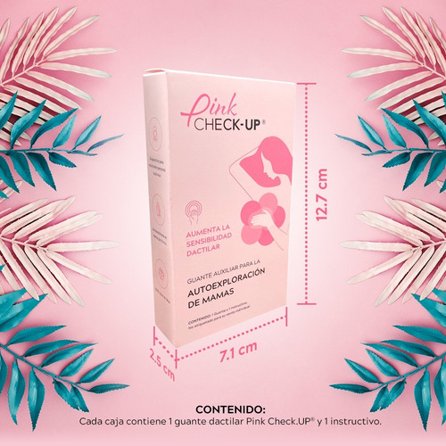 30 Piezas Guante Pink Check- Up Para La Autoexploración