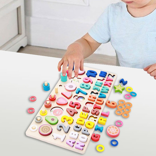 Tabla De Números Montessori De Madera Ayuda Didáctica Para