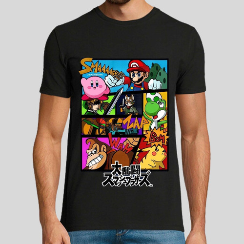 Playera Unisex Nintendo Mario Bros Juegos PelĂcula