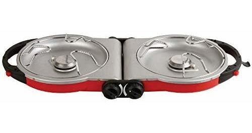 Imagen 2 de 7 de Coleman Fold N Go - Estufa De Propano (2 Quemadores)