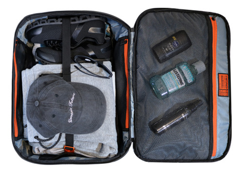 Mochila De Viaje Around Reverse Negro Calidad Head