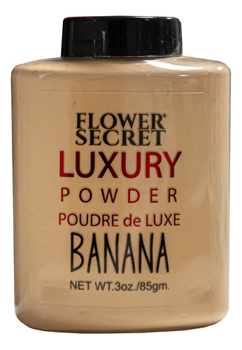 Polvo De Maquillaje Banana 85gm Flower Secret