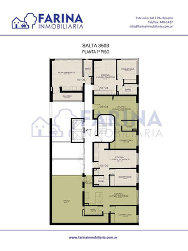 SALTA - CAFFERATA: Loft, 1 y 2 Dormitorios
