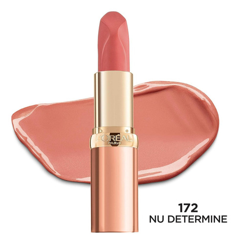 Lápiz labial Loreal Color Riche Les Nus By Cor 172 Nu Determiné