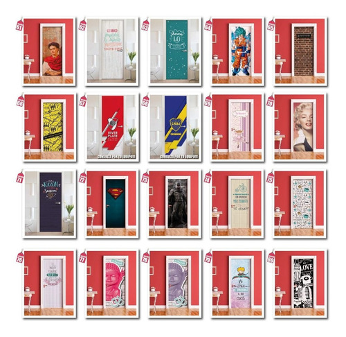 Vinilos Para Puertas Vinilos Decorativos - Personalizados