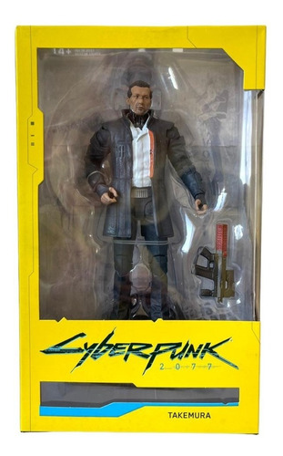 Cyberpunk 2077 Figura Takemura 17 Cm Mcfarlane