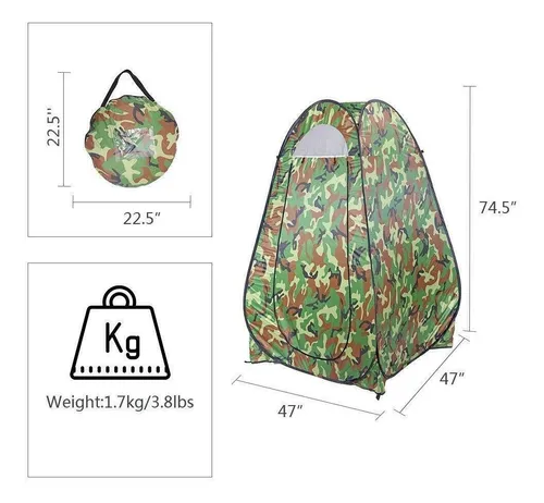 Baño O Vertier Para Camping