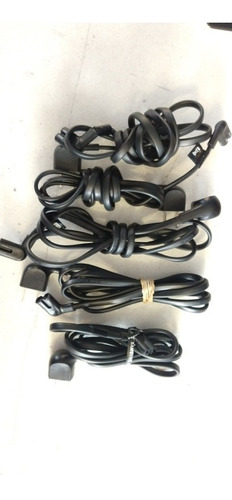 Lote De 5 Cables De Corriente Samsung Originales