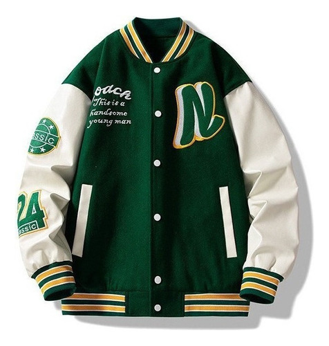 Chaqueta De Hombre Abrigos Deportivos Uniforme De Béisbol