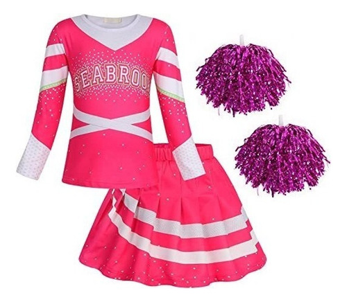 Zombies 3 Addison Cheerleader Uniform Niños/adultos Fs