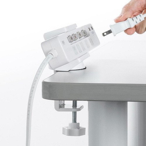 Abrazadera De Mesa Para Regleta, Soporte Con Abrazadera De