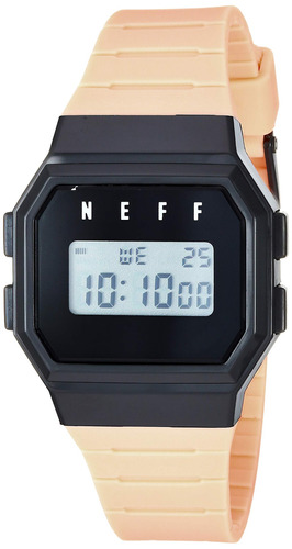 Neff - Reloj Deportivo Automático De Plástico Y Poliuretano,