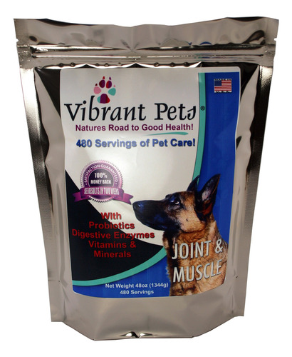 Vibrante Pets Conjunta Y La Dieta Suplementos | Muscular Nut