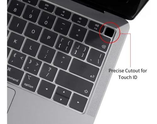 Protector De Teclado Para Macbook Air 13 A1932 Transparente