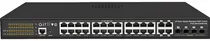 Comprar Switch 24 Puertos Giga Poe 400w Admin 4sfp Poe-gsh2404m-400