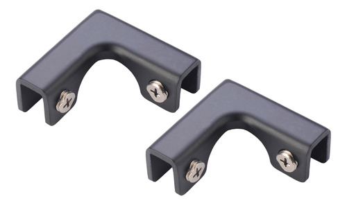 2pcs Glass Connector Clear Glass Fixing Clamp For 8 To 10mm