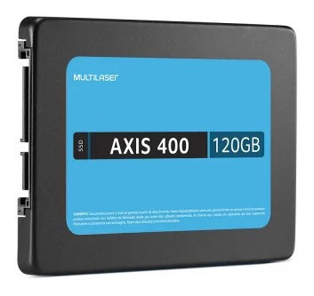 Imagem 4 de 5 de Hd Ssd 120gb Multilaser Axis400 2.5 Sata 3 6gb/s Pc/notebook