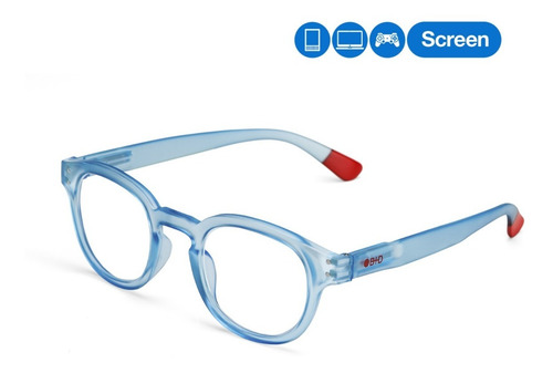 Imagen 2 de 7 de Lentes Para Computadora Pregraduado B + D Blue Ban Readers
