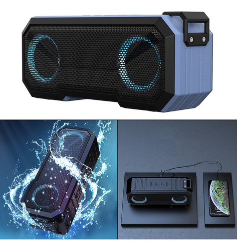 Za Bocinas Bluetooth Tws Portátiles Con 12 Horas De