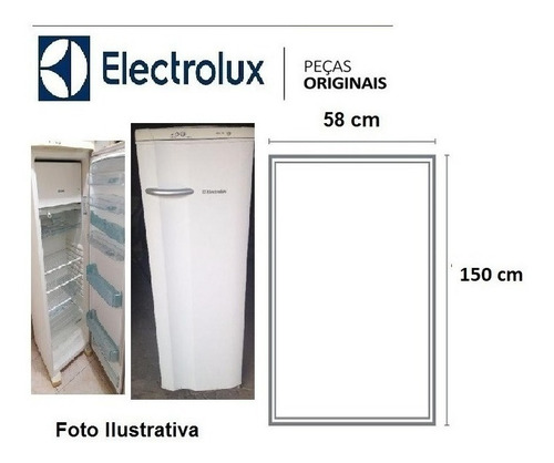 Borracha Para Geladeira Electrolux Re34 / Rde34 / R330  