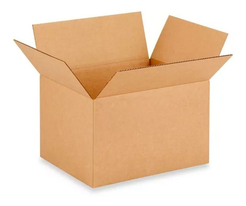 25 Cajas De Cartón Para Envíos Kraft 41 X 30 X 25 Cm