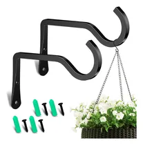 Comprar Juego De 2 Ganchos De Pared Para Colgar Plantas, Fácil Insta