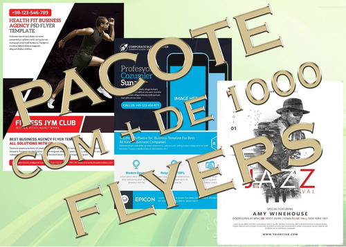 + De 1000 Flyers E Templates Psd Editáveis