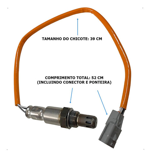 Sonda Lambda Sandero Logan Kwid 1.0 12v 2017 2018 2019 2020