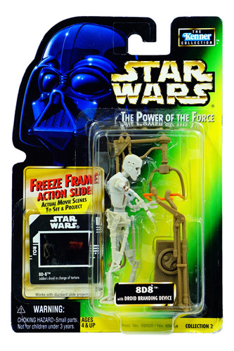Star Wars Power Of The Force Frame 8d8 Droid Detalle
