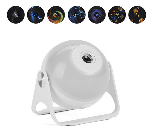 Dz Lámpara Lunar Galaxy Projector: Noche De Estrellas Y
