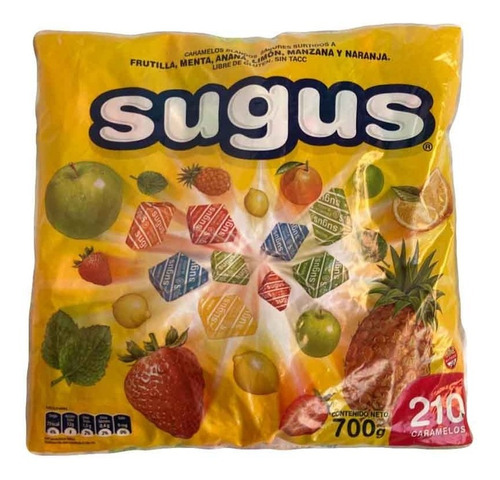 Bolsa Caramelos Sugus 3 X 700g - Las Golosinas Del Tío